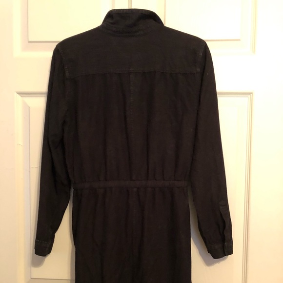 Calvin Klein Denim Button-Down Shirt Dress - Picture 4 of 7